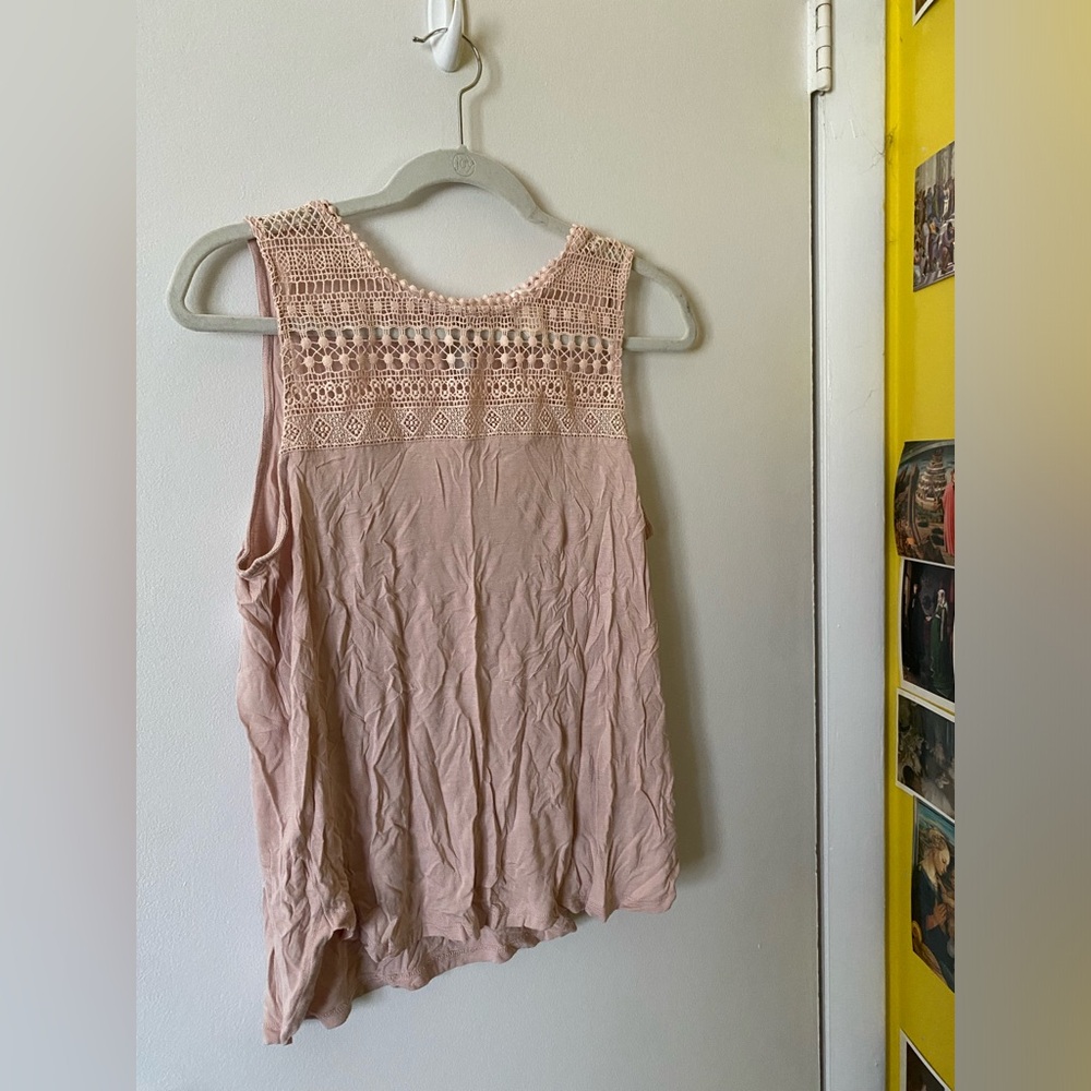 H&M Crochet Lace Tank Top